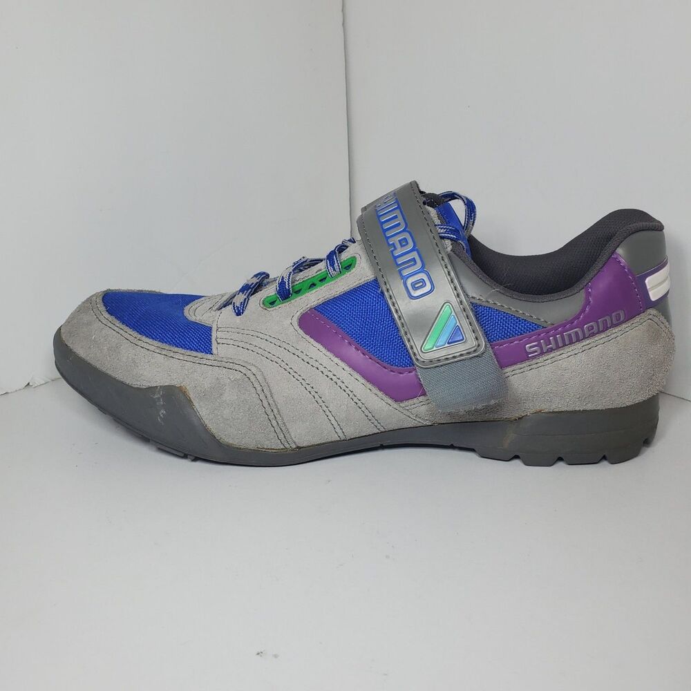 New Vintage Shimano SPD Mountain Biking Shoes Sz 44 (W 11.5 M 9.5)